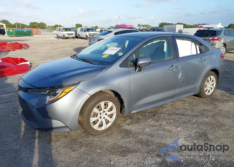 2020 Toyota Corolla Le from USA, damaged, VIN JTDEPRAE9LJ066819